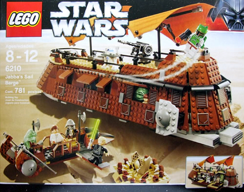 ЛЕГО 6210 Баржа Джаббы