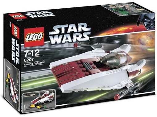 ЛЕГО 6207 Иcтребитель A-wing