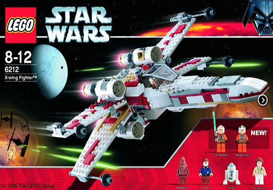 ЛЕГО 6212 Звездолет X-wing