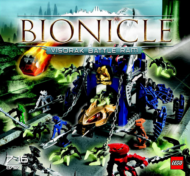 ЛЕГО 8757 Боевой Таран Висораков