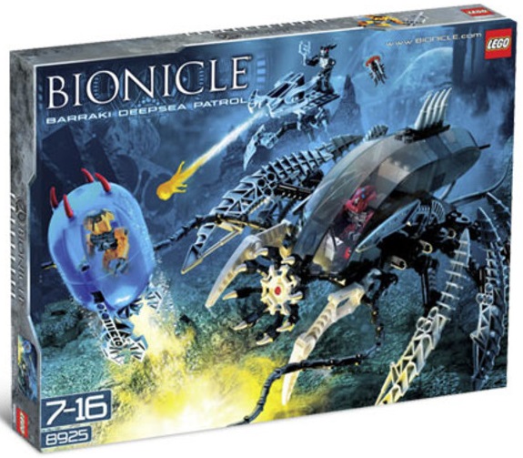 ЛЕГО 8925 Глубоководный Патруль Барраки