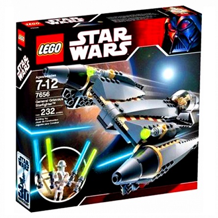 Инструкция ЛЕГО 7656 General Grievous Starfighter (Звёздный истребитель генерала Гривуса)
