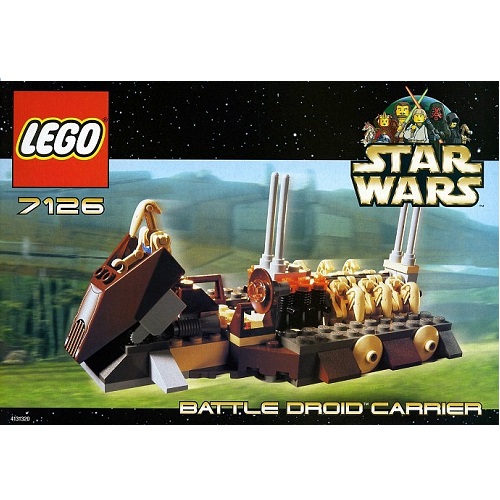 Инструкция ЛЕГО 7126 Battle Droid Carrier (Перевозчик Боевых дроидов)
