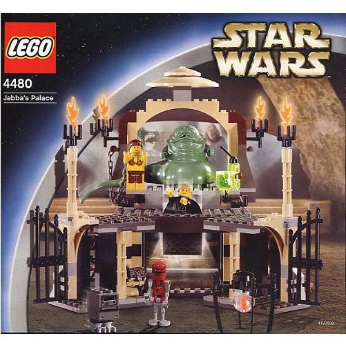 Инструкция ЛЕГО 4480 Jabba's Palace 4480 (Дворец Джаббы)