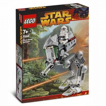 Инструкция ЛЕГО 7250 Clone Scout Walker (Шагающий клон бойскаута)