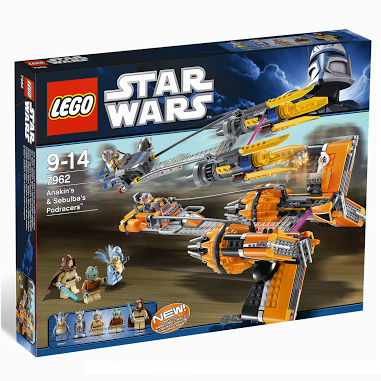 Инструкция ЛЕГО 7962 Anakin Skywalker & Sebulba’s Podracers (Гоночные капсулы Анакина и Себульбы)