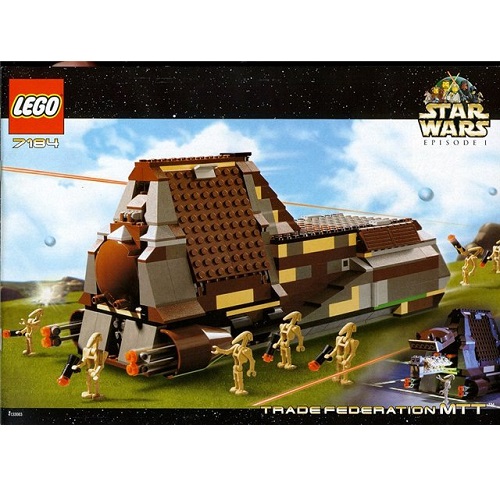 Инструкция ЛЕГО 7184 Trade Federation MTT 2000 г. (Многоцелевой транспорт Торговой Федерации)