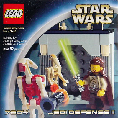 Инструкция ЛЕГО 7204 Jedi Defense II (Джедай встает на защиту II)