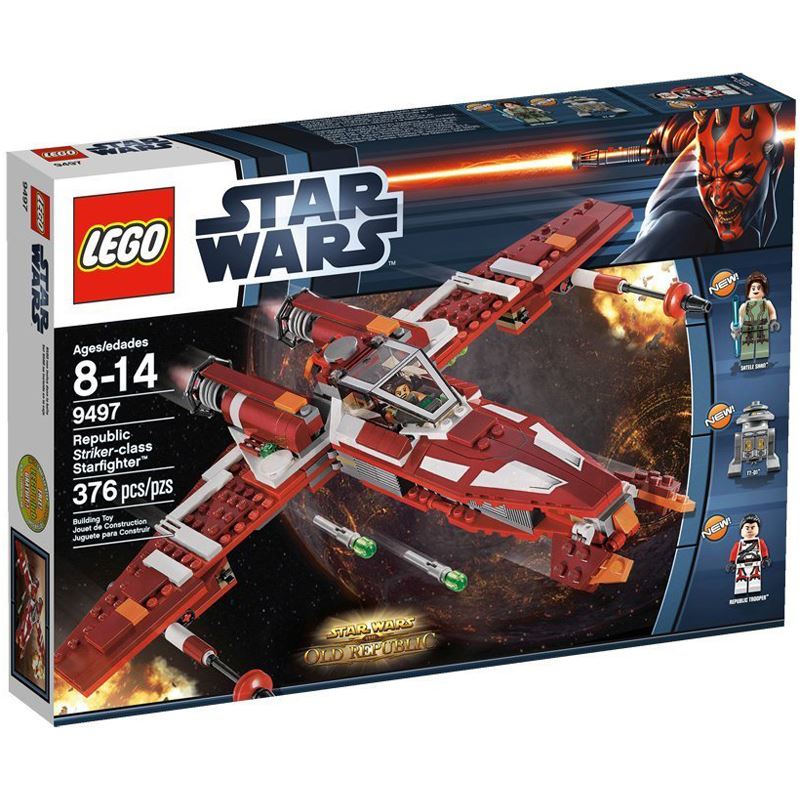 Инструкция ЛЕГО 9497 Republic Striker Starfighter (Республиканский атакующий звездный истребитель)