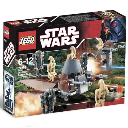 Инструкция ЛЕГО 7654 Droids Battle Pack (Боевой комплект дроидов)