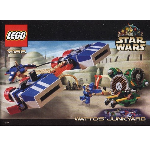 Инструкция ЛЕГО 7186 Watto's Junkyard (Космическое кладбище Ватто)