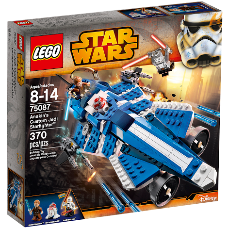 Инструкция ЛЕГО 75087 Anakin's Custom Jedi Starfighter's (Звёздный истребитель Энакина)