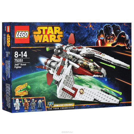 Инструкция ЛЕГО 75051 Jedi Scout Fighter (Разведывательный истребитель Джедаев)