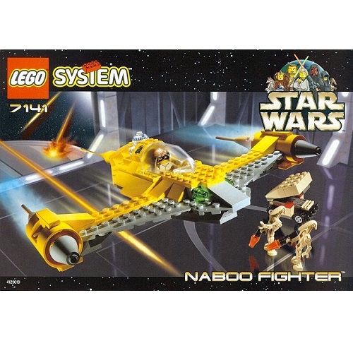 Инструкция ЛЕГО 7141 Naboo Fighter (Истребитель Набу)