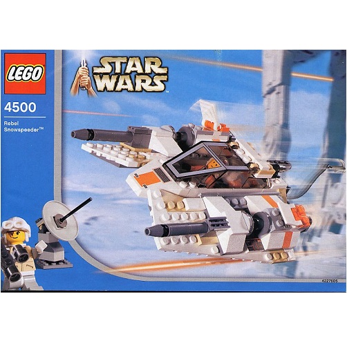 Инструкция ЛЕГО 4500 Rebel Snowspeeder (Сноуспидер повстанцев)