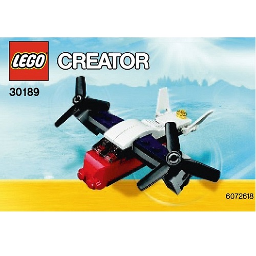Инструкция ЛЕГО 30189 Transport Plane (Транспортный самолет)