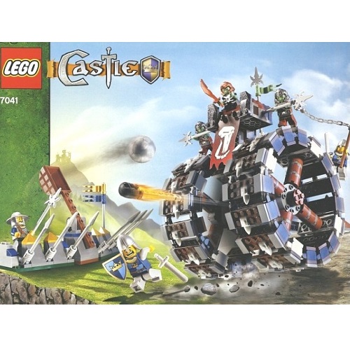 Инструкция ЛЕГО 7041 Troll Battle Wheel (Боевое колесо троллей)