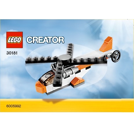 Инструкция ЛЕГО 30181 Helicopter (Вертолет)