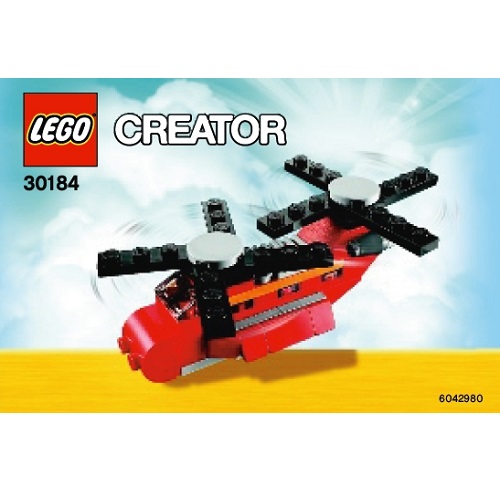Инструкция ЛЕГО 30184 Little Helicopter (Маленький вертолет)
