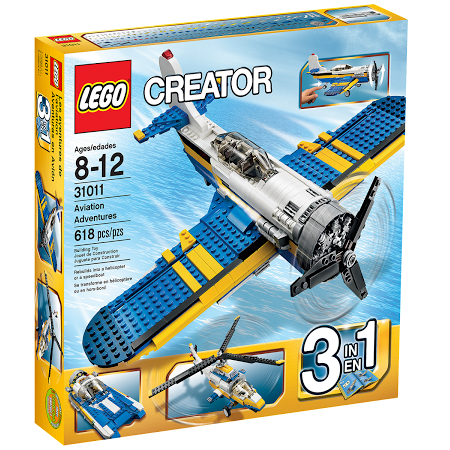 Инструкция ЛЕГО 31011 Aviation Adventures (Авиационные приключения)
