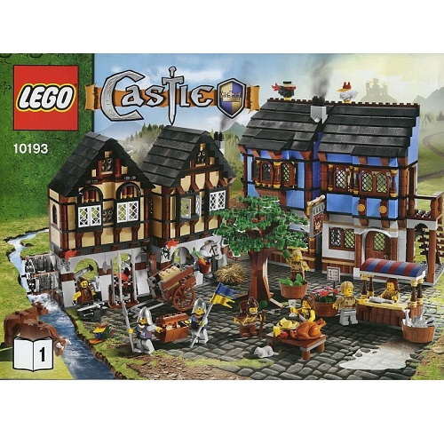 Инструкция ЛЕГО 10193 Medieval Market Village (Средневековый рынок)