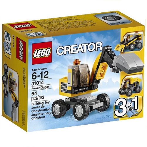 Инструкция ЛЕГО 31014 Power Digger (Мощный экскаватор)