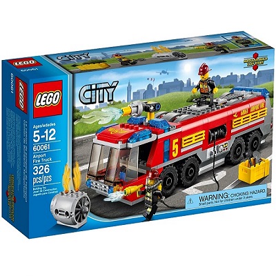 Инструкция ЛЕГО 60061 Airport fire truck (Пожарная машина для аэропорта)