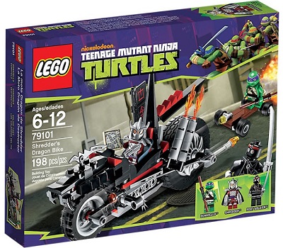 Инструкция ЛЕГО 79101 Shredder's Dragon Bike (Мотоцикл - дракон Шреддера)