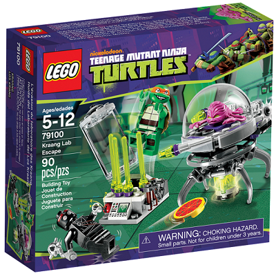 Инструкция ЛЕГО 79100 Kraang Lab Escape (Побег из лаборатории Крэнга)