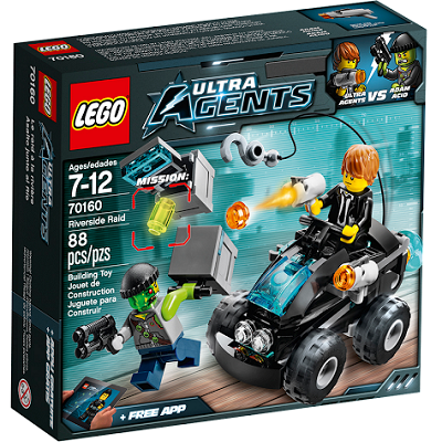 Инструкция ЛЕГО 70160 Riverside Raid Agents (Нападение с берега)