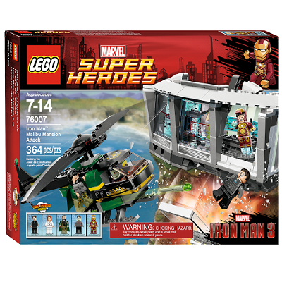 Инструкция ЛЕГО 76007 Malibu Mansion Attack (Нападение в Малибу)