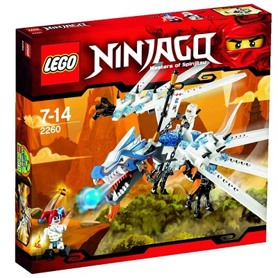 Инструкция ЛЕГО 2260 Ice Dragon Attack (Атака Ледяного Дракона)